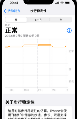 甘南iPhone手机维修如何在iPhone开启'步行稳定性通知'