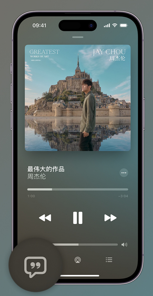 甘南iphone维修分享如何在iPhone上使用Apple Music全新唱歌功能 